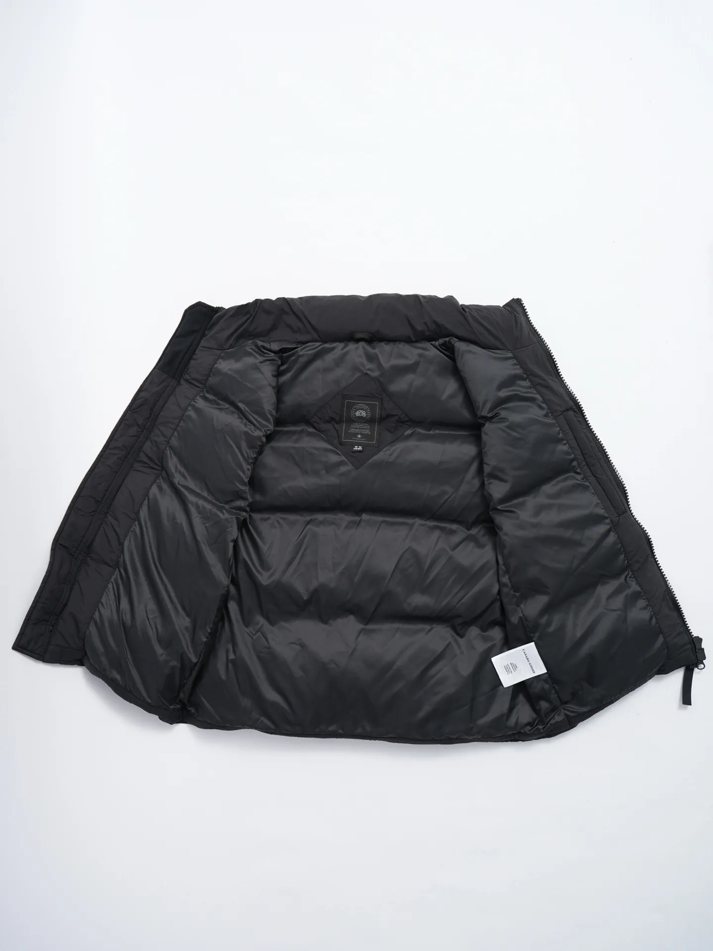 P560 CANADA GOOSE Canada Goose Lawrence Men's Black Black Label Down Vest Down Jacket 2804MB